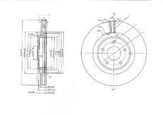 Тормозной диск OEM OEM0039DT