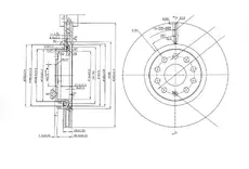 Тормозной диск OEM OEM0018DT