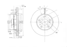 Тормозной диск OEM OEM0116DT