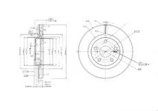 Тормозной диск OEM OEM0011DT