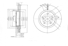 Тормозной диск OEM OEM0055DT