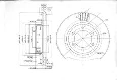 Тормозной диск OEM OEM0071DT
