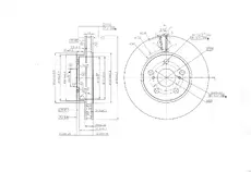 Тормозной диск OEM OEM0169DT