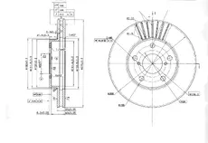 Тормозной диск OEM OEM0160DT