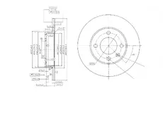 Тормозной диск OEM OEM0117DT
