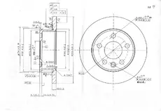 Тормозной диск OEM OEM0180DT