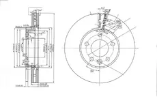 Тормозной диск OEM OEM0075DT