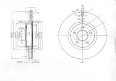 Тормозной диск OEM OEM0069DT
