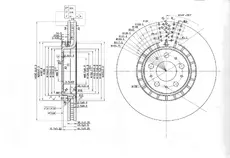 Тормозной диск OEM OEM0105DT