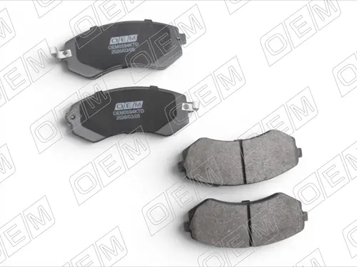 Тормозные колодки дисковые OEM OEM0594KTD