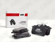 Тормозные колодки дисковые OEM OEM0001KTD