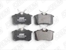 Тормозные колодки дисковые OEM OEM0001KTD