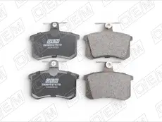 Тормозные колодки дисковые OEM OEM0027KTD