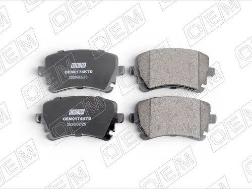 Тормозные колодки дисковые OEM OEM0174KTD