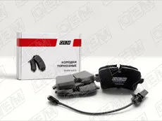 Тормозные колодки дисковые OEM OEM0330KTD