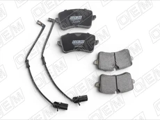 Тормозные колодки дисковые OEM OEM0589KTD