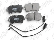 Тормозные колодки дисковые OEM OEM0589KTD