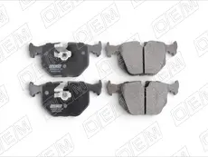 Тормозные колодки дисковые OEM OEM0512KTD