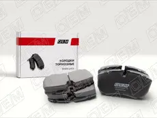 Тормозные колодки дисковые OEM OEM0539KTD
