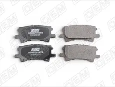 Тормозные колодки дисковые OEM OEM0211KTD