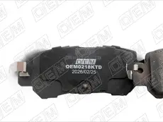 Тормозные колодки дисковые OEM OEM0218KTD