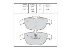 Тормозные колодки дисковые OEM OEM0380KTD