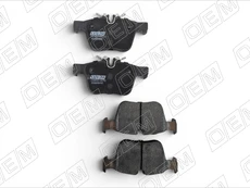 Тормозные колодки дисковые OEM OEM0414KTD