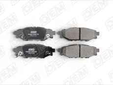 Тормозные колодки дисковые OEM OEM0166KTD