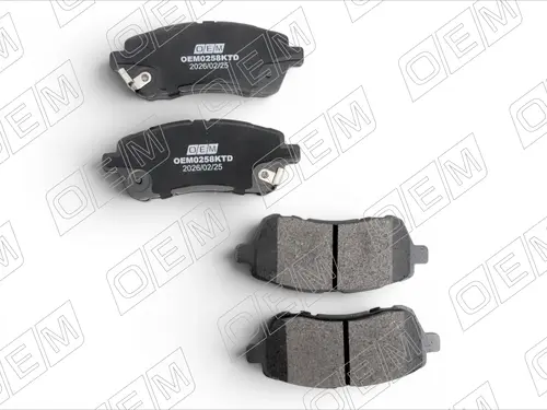 Тормозные колодки дисковые OEM OEM0258KTD