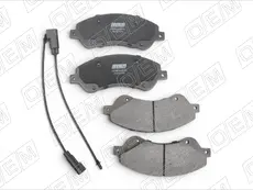 Тормозные колодки дисковые OEM OEM0343KTD