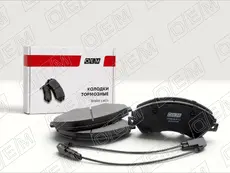 Тормозные колодки дисковые OEM OEM0343KTD