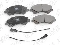Тормозные колодки дисковые OEM OEM0343KTD