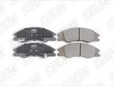 Тормозные колодки дисковые OEM OEM0401KTD