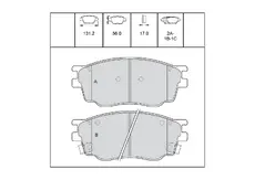 Тормозные колодки дисковые OEM OEM0480KTD