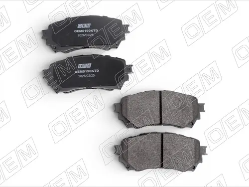 Тормозные колодки дисковые OEM OEM0190KTD
