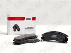 Тормозные колодки дисковые OEM OEM0102KTD