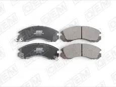 Тормозные колодки дисковые OEM OEM0102KTD