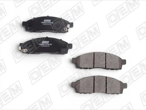 Тормозные колодки дисковые OEM OEM0147KTD