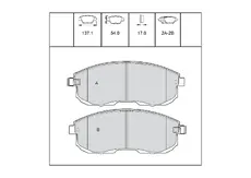 Тормозные колодки дисковые OEM OEM0590KTD