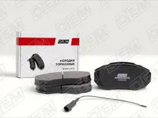 Тормозные колодки дисковые OEM OEM0236KTD
