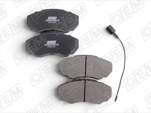 Тормозные колодки дисковые OEM OEM0236KTD