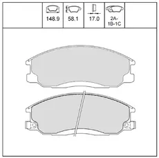 Тормозные колодки дисковые OEM OEM0246KTD