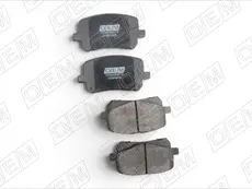 Тормозные колодки дисковые OEM OEM0598KTD