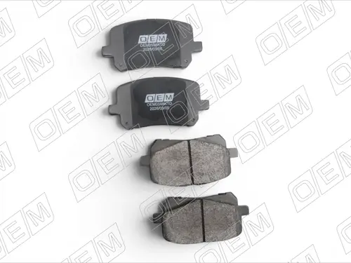 Тормозные колодки дисковые OEM OEM0598KTD