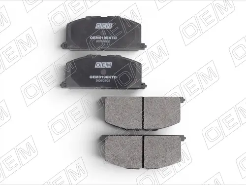 Тормозные колодки дисковые OEM OEM0196KTD
