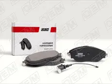 Тормозные колодки дисковые OEM OEM0115KTD