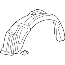 Подкрылок HONDA 74101STXA00