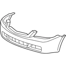 Бампер пер ACURA TSX, 04 04711SECA90ZZ HONDA