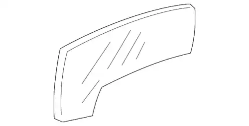 Стекло зеркала 893857535F VAG