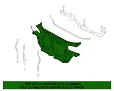 держат
 4B0805588G VAG